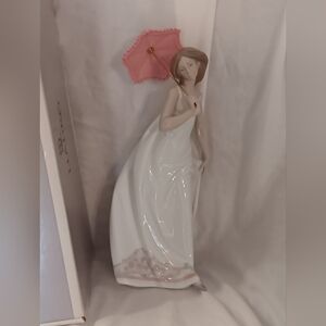 Lladro Society Piece titled "Afternoon Promenade"  Perfect Condition with box
